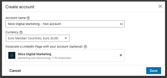 Linkedin account aanmaken voor adverteren Linkedin account aanmaken voor adverteren